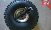 tire and wheel hub 22x12x8